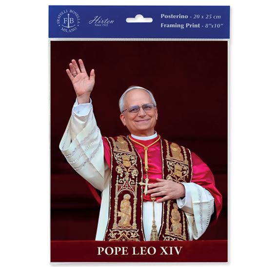 POPE LEO XIV - UNFRAMED PRINT (8" x 10")