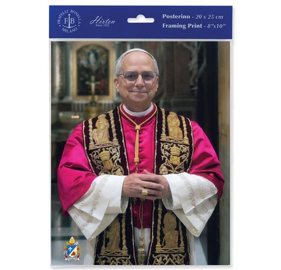 POPE LEO XIV OFFICIAL PORTRAIT - UNFRAMED PRINT (8" x 10")