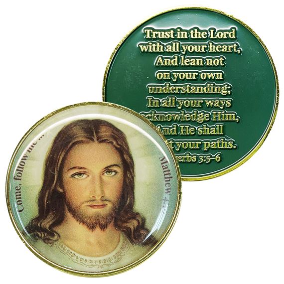 DEVOTIONAL POCKET COIN - TRUST IN THE LORD