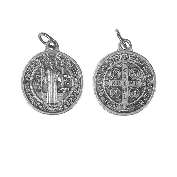 ROUND ST. BENEDICT MEDALS - PACK OF 25