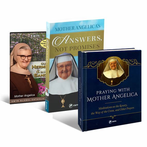 MOTHER ANGELICA BOOK SET WITH BONUS DVD