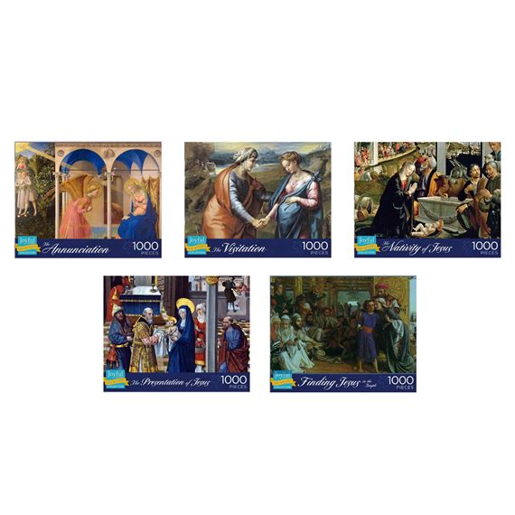 PUZZLE 5-PACK: JOYFUL MYSTERIES