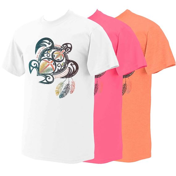 ST. KATERI QUOTE TURTLE T-SHIRT