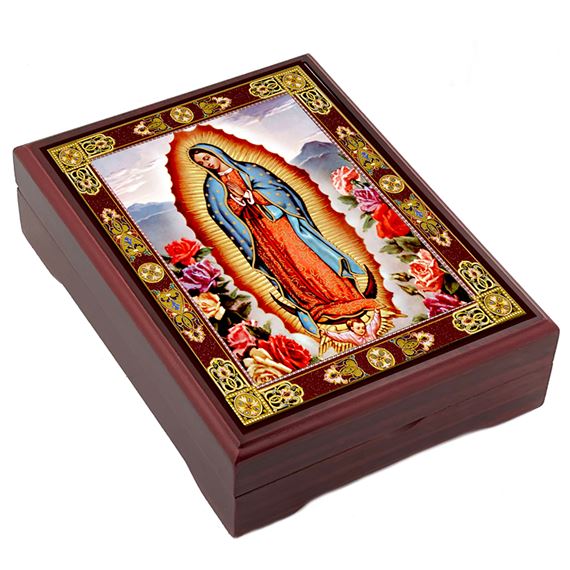 OUR LADY OF GUADALUPE KEEPSAKE BOX