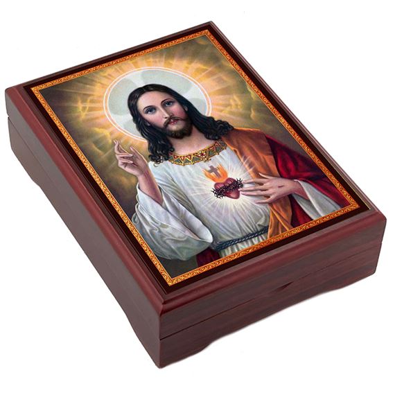 SACRED HEART OF JESUS KEEPSAKE BOX