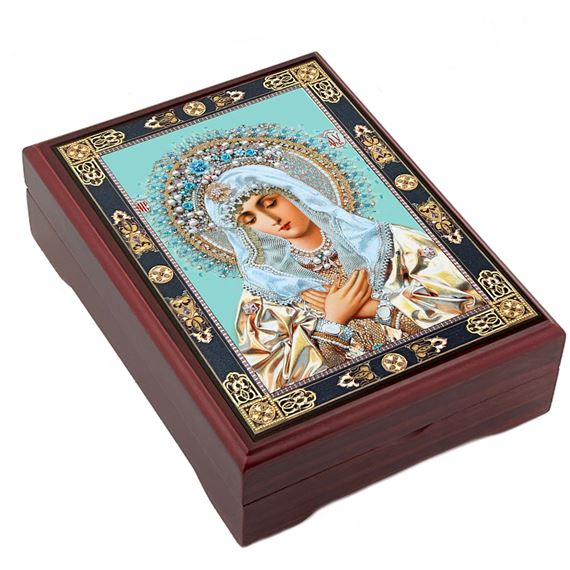 VIRGIN MARY EXTREME HUMILITY KEEPSAKE BOX