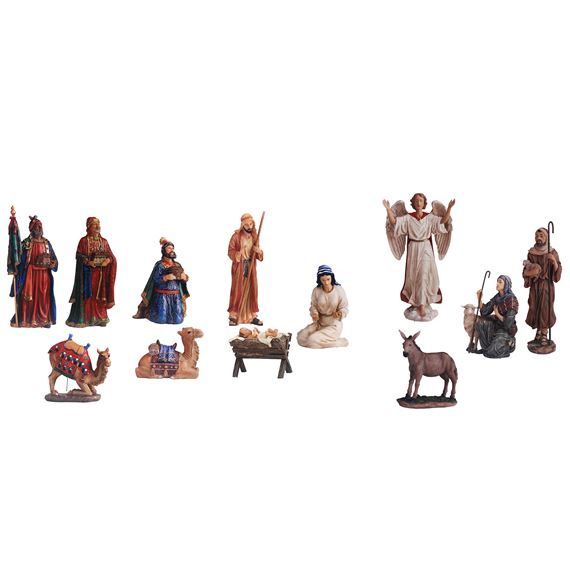 OUTDOOR REAL LIFE NATIVITY (12-PIECE SET)