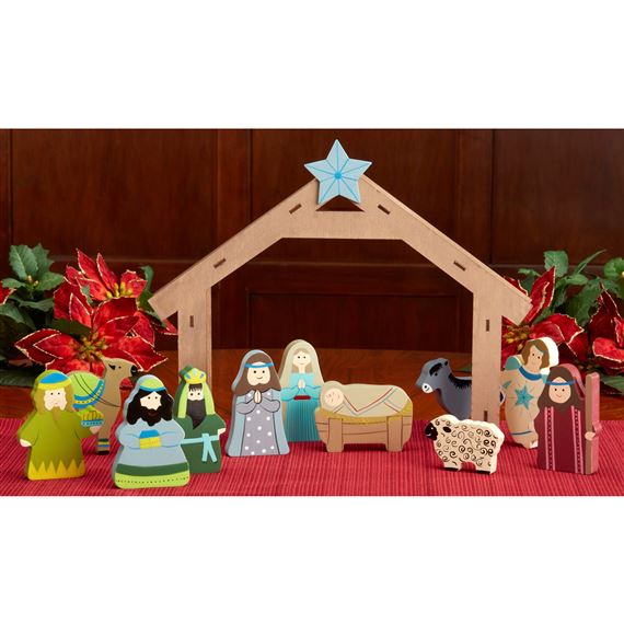 CHILDREN'S NATIVITY SET