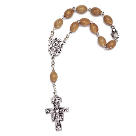 FRANCISCAN AUTO ROSARY