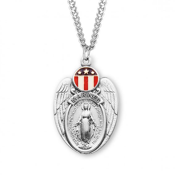 MIRACULOUS MEDAL FOR MILITARY - MARINES