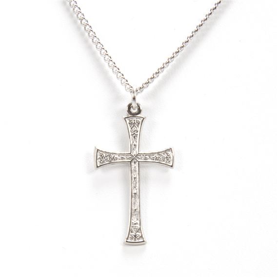 STERLING SILVER CROSS