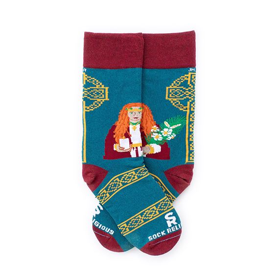 ST. DYMPHNA - ADULT SOCKS