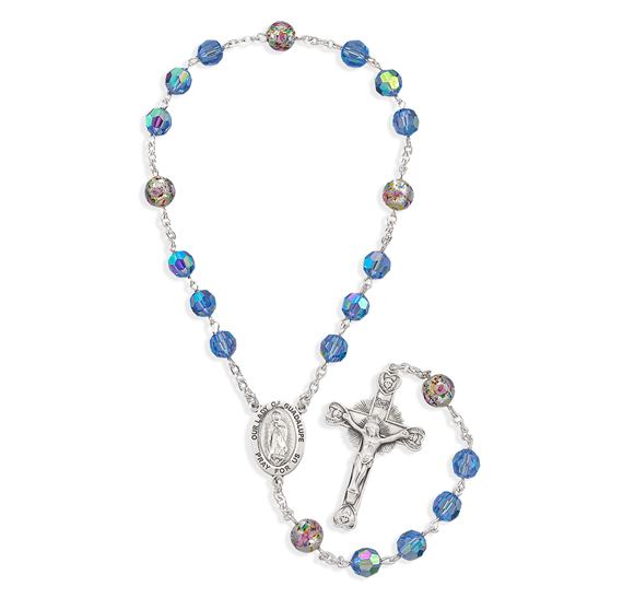 STERLING SILVER CHAPLET OF OUR LADY OF GUADALUPE