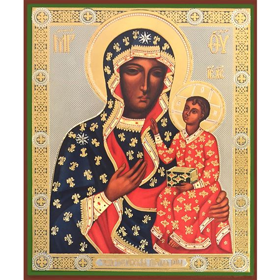 VIRGIN OF CZESTOCHOWA ICON