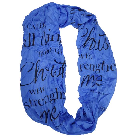 I CAN DO ALL INFINITY SCARF MANTILLA