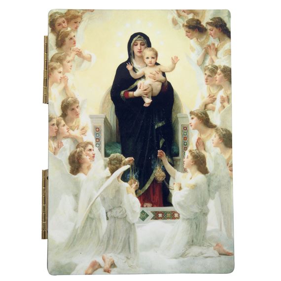 QUEEN OF THE ANGELS - WOODEN KEEPSAKE BOX