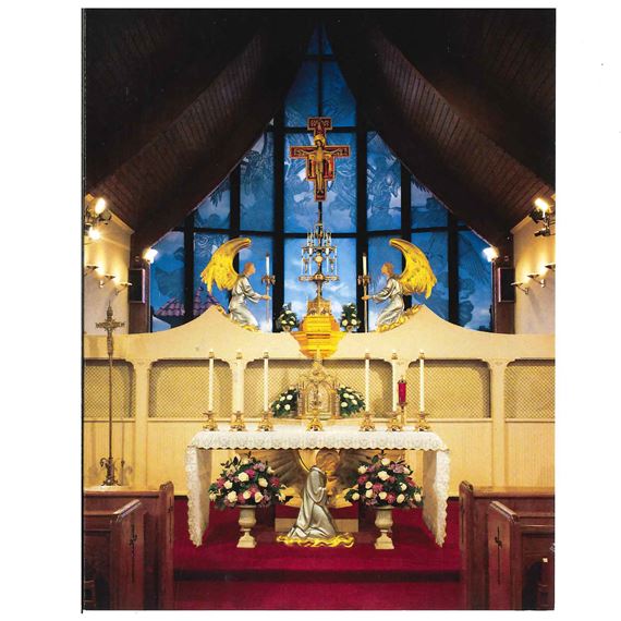 OUR LADY OF THE ANGELS CHAPEL NOTE CARDS (6-PACK)