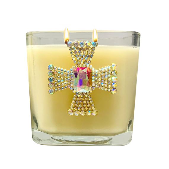 MYRRH - BIBLICAL OIL CROSS CANDLE