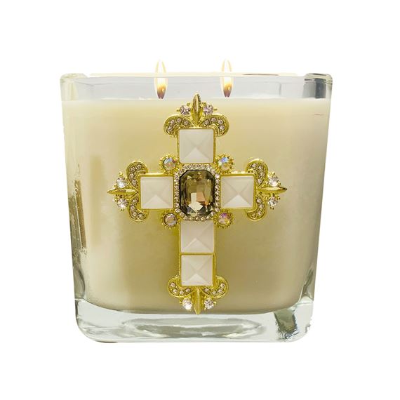 SPIKENARD - BIBLICAL OIL CROSS CANDLE