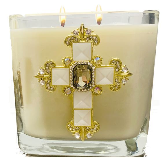 SPIKENARD - BIBLICAL OIL CROSS CANDLE