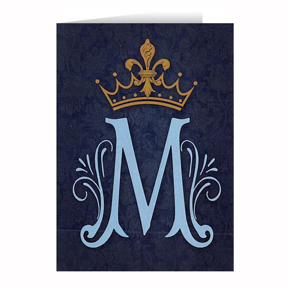 MARIAN SYMBOL GREETING CARD