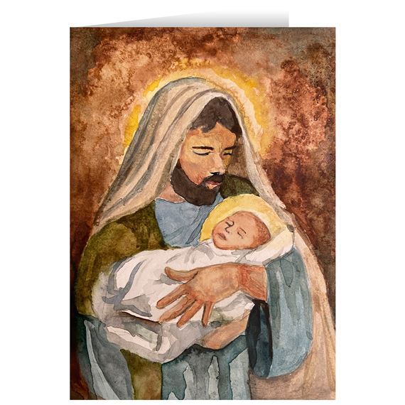 CHILDREN'S ROSARY CHRISTMAS CARDS (BOX OF 25)