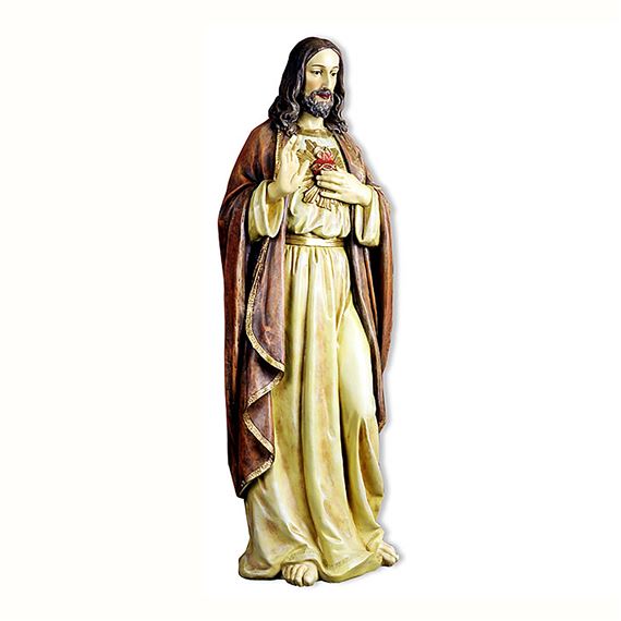 SACRED HEART STATUE - 37 INCH