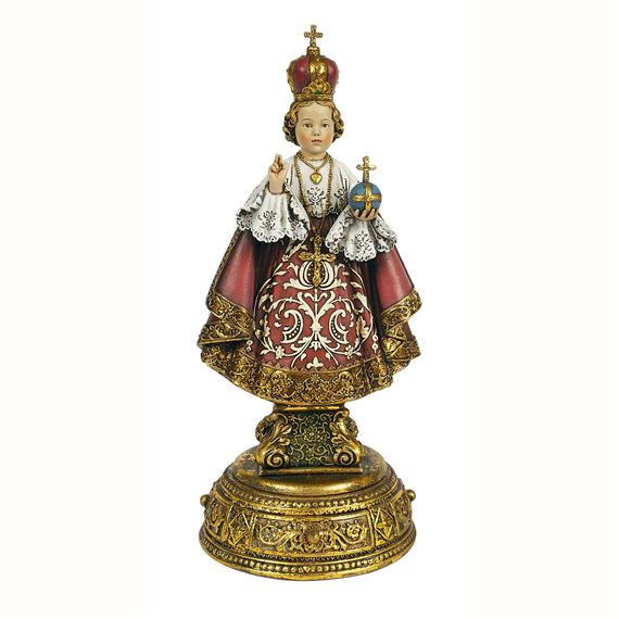 INFANT OF PRAGUE STATUE WITH PRAYER DRAWER EWTN Religious Catalogue