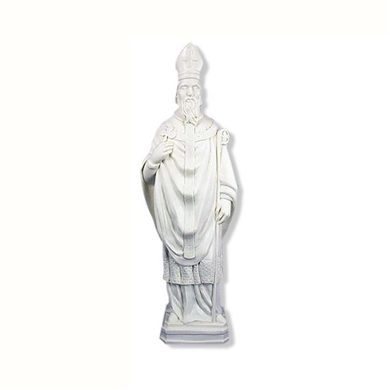 ST. PATRICK OUTDOOR STATUE - 24" WHITE