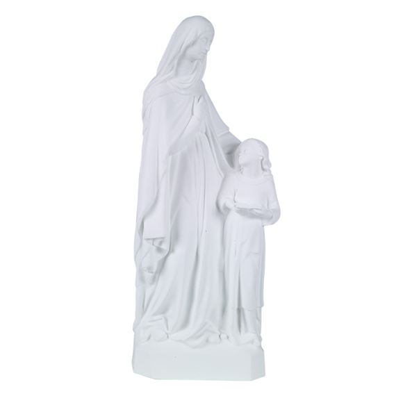 ST. ANNE OUTDOOR STATUE - 24" WHITE