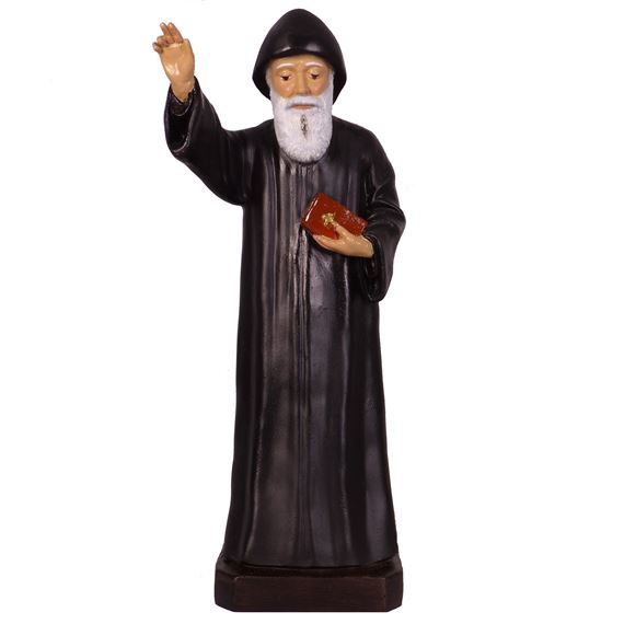 ST. CHARBEL MAKHLUF 10-INCH STATUE