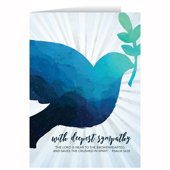 WITH DEEPEST SYMPATHY GREETING CARD