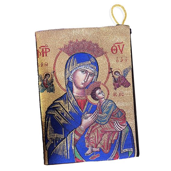 TAPESTRY BIBLE/TABLET CASE - OUR LADY OF PERPETUAL HELP