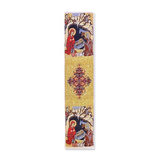 NATIVITY OF CHRIST ICON - TAPESTRY BOOKMARK