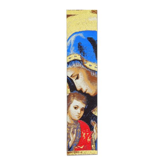 VIRGIN AND CHILD - TAPESTRY BOOKMARK