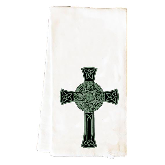 CELTIC CROSS - TEA TOWEL