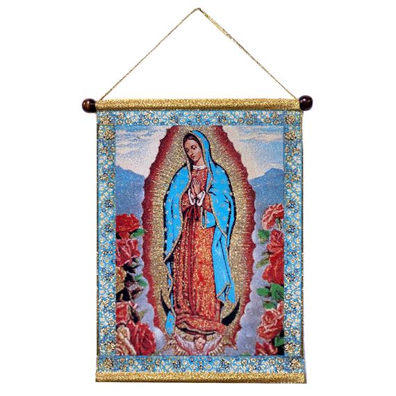 OUR LADY OF GUADALUPE - TAPESTRY WALL HANGING