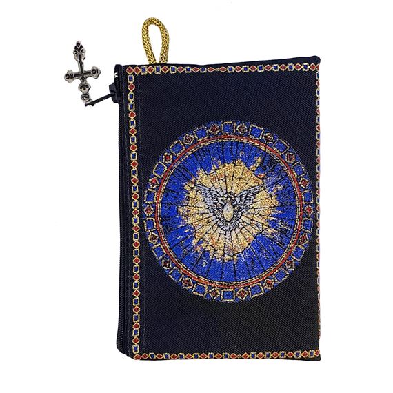 HOLY SPIRIT - TAPESTRY ROSARY POUCH