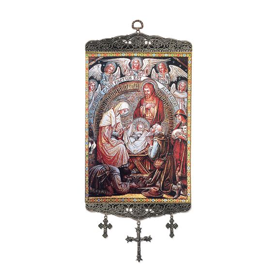 AND THE WORD BECAME FLESH TAPESTRY WALL HANGING