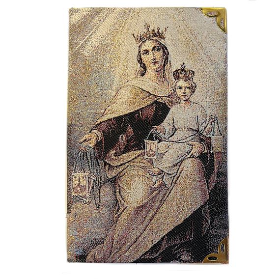 OUR LADY OF MT. CARMEL POCKET-SIZE TAPESTRY NOTEBOOK