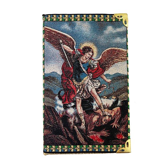 ST. MICHAEL POCKET-SIZE TAPESTRY NOTEBOOK