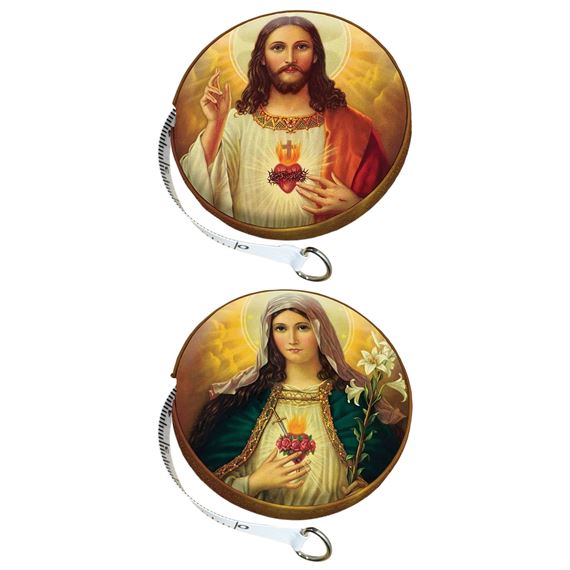 SACRED HEART OF JESUS & IMMACULATE HEART OF MARY - TAPE MEASURE
