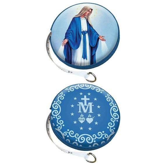OUR LADY OF GRACE & MIRACULOUS MEDAL - TAPE MEASURE