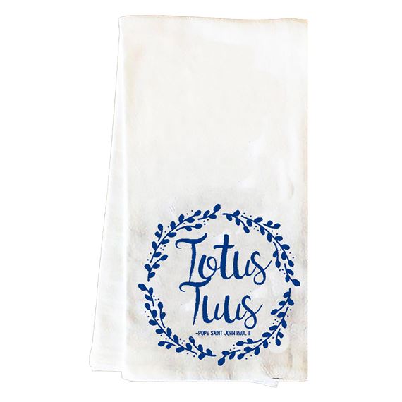 TOTUS TUUS - TEA TOWEL