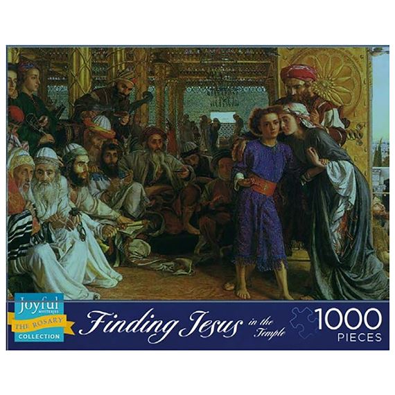 FINDING JESUS IN THE TEMPLE - 1000 PIECE PUZZLE