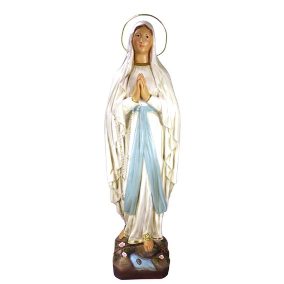 OUR LADY OF LOURDES 20-INCH STATUE
