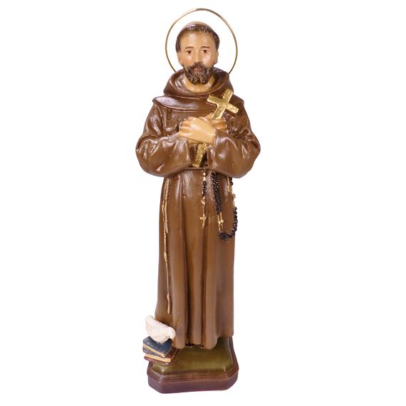 ST. FRANCIS OF ASSISI STATUE 16"H