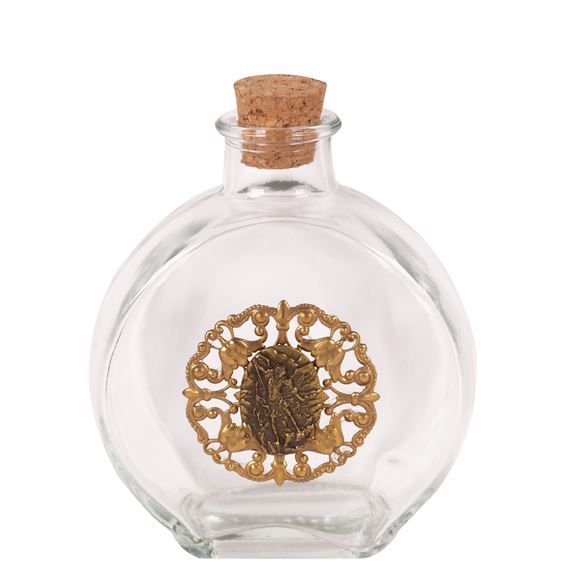 ST. MICHAEL VINTAGE HOLY WATER BOTTLE
