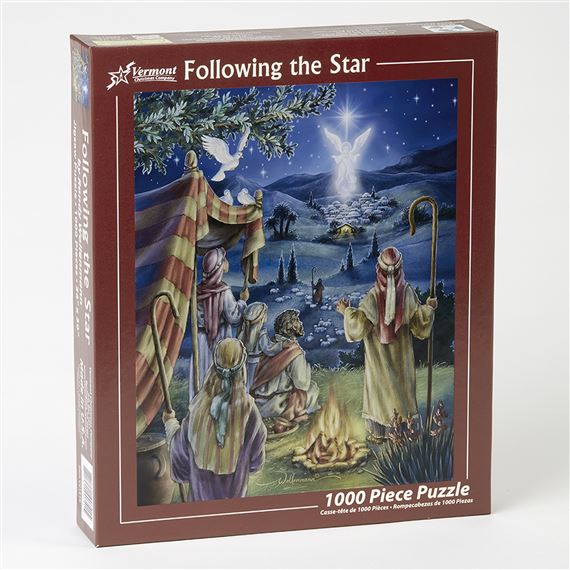 FOLLOWING THE STAR - 1000 PC. JIGSAW PUZZLE