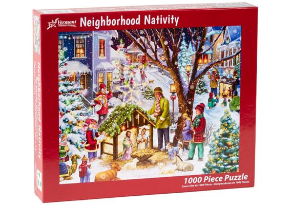 NEIGHBORHOOD NATIVITY - 1000 PIECE JIGSAW PUZZLE